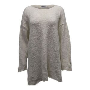 Marques Almeida Oversized Sweater in Cream Linen